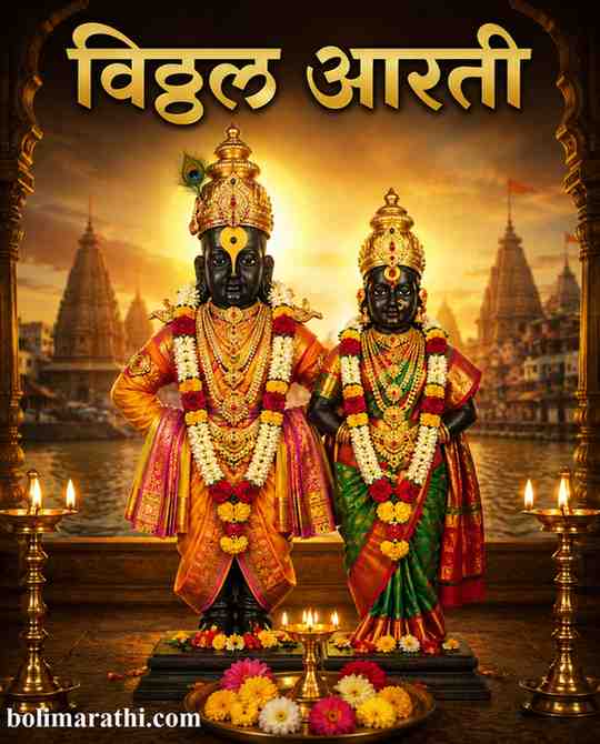 vitthal aarti lyrics in marathi boli marathi