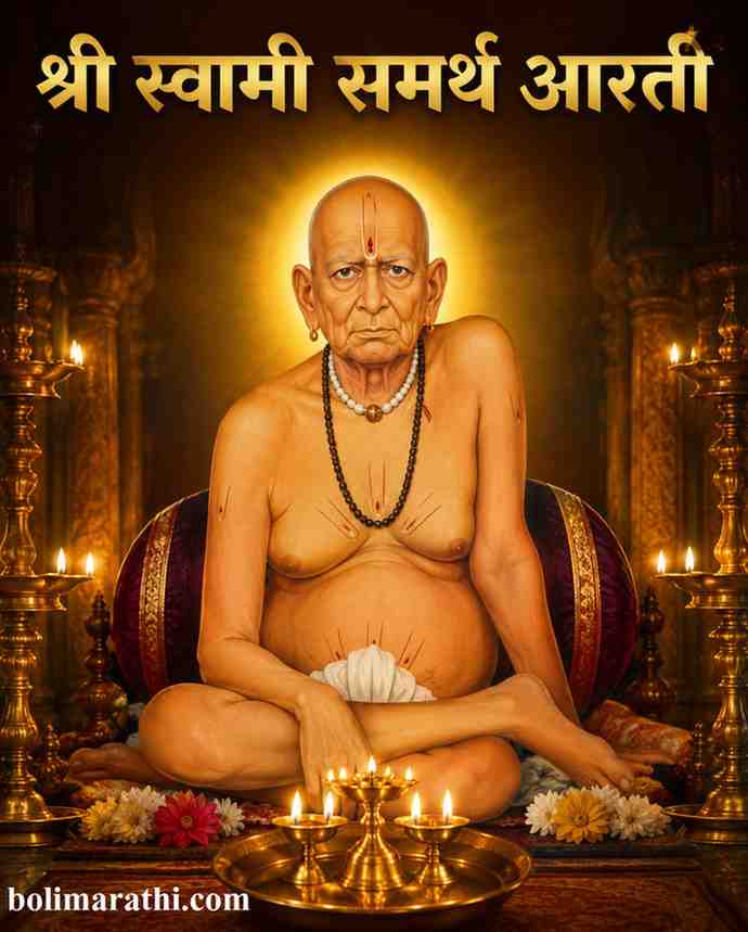 swami samarth aarti lyrics in marathi boli marathi