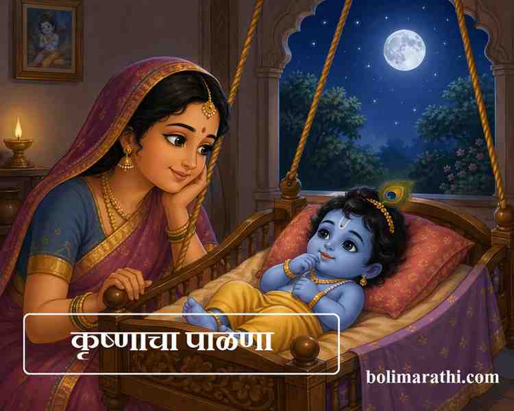 krishanacha palna in marathi lyrics boli marathi