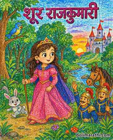 shur rajkumari marathi moral story for kids in marathi boli marathi
