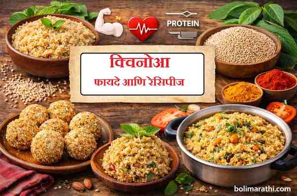 quinoa recipes benefits in marathi boli marathi