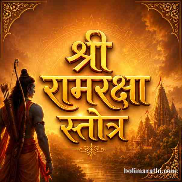 shri raam raksha lyrics in marathi boli marathi